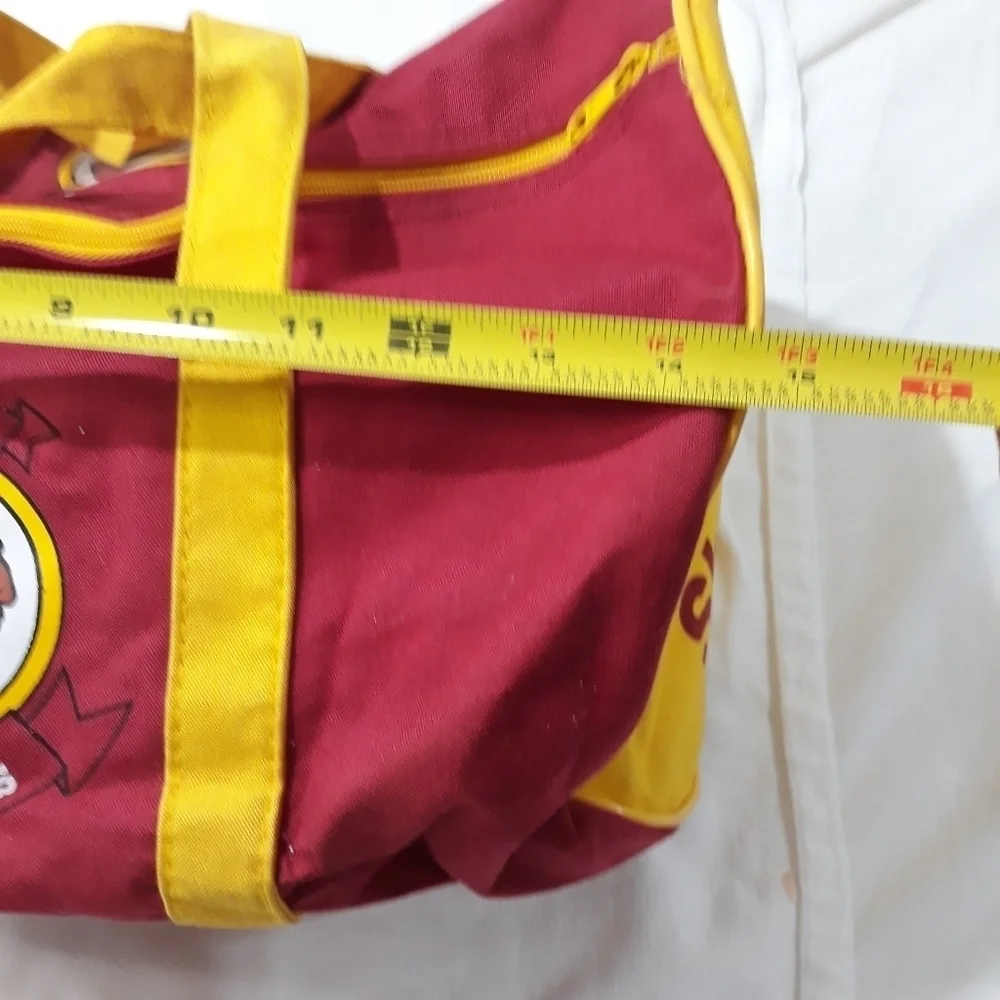 Vintage 86's Red Skins 50th Anniversary New Bag Zippered Duffle/ Gym Red…
